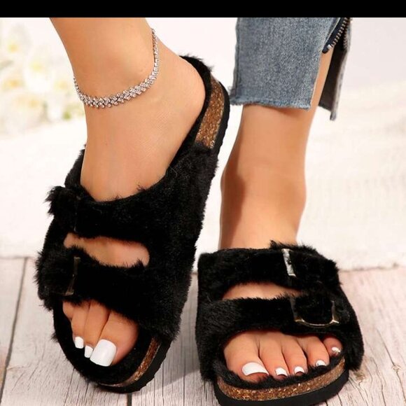 Womens Sandals Strappy Slip-On - Picture 2 of 4